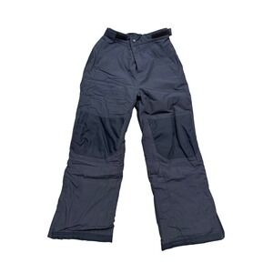 LL Bean Kids Snow Pants Navy Blue Thinsulate Insulated Winter Ski Size 10